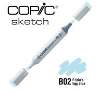 Marqueur À L'alcool Copic Sketch B02 Robin's Egg Blue