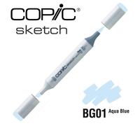 Marqueur À L'alcool Copic Sketch Bg01 Aqua Blue