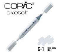 Marqueur À L'alcool Copic Sketch C1 Cool Gray No.1