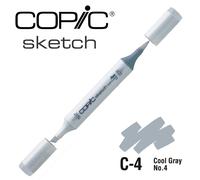 Marqueur À L'alcool Copic Sketch C4 Cool Gray No.4