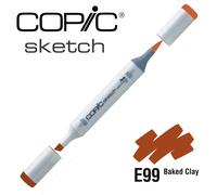Marqueur À L'alcool Copic Sketch E99 Baked Clay