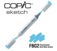 Marqueur À L'alcool Copic Sketch Fbg2 Fluorescent Dull Blue Green