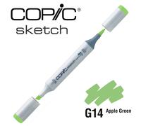 Marqueur À L'alcool Copic Sketch G14 Apple Green