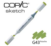 Marqueur À L'alcool Copic Sketch G43 Pistachio