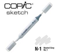 Marqueur À L'alcool Copic Sketch N1 Neutral Gray No.1