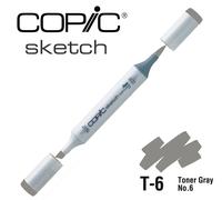 Marqueur À L'alcool Copic Sketch T6 Toner Gray No.6