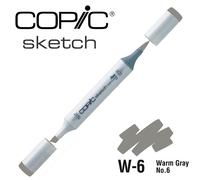 Marqueur À L'alcool Copic Sketch W6 Warm Gray No.6