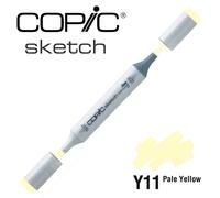 Copic - Marqueur à l'alcool Copic Sketch Y11 Pale Yellow