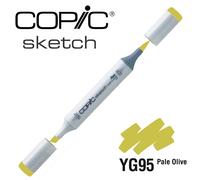 Marqueur À L'alcool Copic Sketch Yg95 Pale Olive