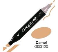Marqueur à l'alcool graph'it 3120 camel - graph it Marron G