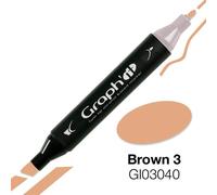 Marqueur À L'alcool Graph'it Marker 3040 Brown 3