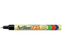 Marqueur à peinture Artline 725 marqueur indélébile pointe extra fine 0,4 mm emballé par 12 pièces noir Limit ART725BLCK