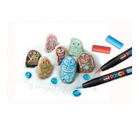 Marqueur à pigment PCF-350, étui de 10, assorti