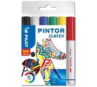 Marqueur À Pigment Pintor, Fin, Set De 6 Classic Mix