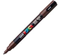 Posca Marqueur Pc3m – Pointe conique fine – Marron foncé