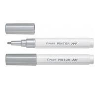Pilot Pen Marqueur à pointe fine Pintor Argent G