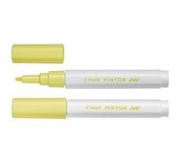 Marqueur à pointe fine Pilot Pintor Jaune Pastel G
