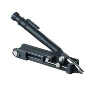 Marqueur à tracer en aluminium - Localisateur de trous profonds, jauge de construction multifonction, de haute précision - Outil de mesure polyvalent pour la menuiserie, l'architecture, la