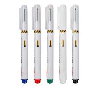 Marqueur à trous profonds - PP, 1 x 13,8 cm, marqueur à pointe longue, résistant à la décoloration | Portée Marqueurs à portée profonde, stylo encre de charpentier pour constructeurs de