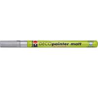 Marqueur Acrylique "Deco Painter Matt" Pte Ogive 1-2mm Argent[Z2644]