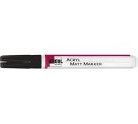 Marqueur Acrylique Mat Avec Une Pointe Ronde Moyenne D¿Environ 2 À 4 Mm Noir Peinture Acrylique Permanente À Base D¿Eau Pour Des Motifs Délicats
