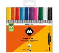 Marqueur acrylique Molotow Twin One4All Basic Set 1