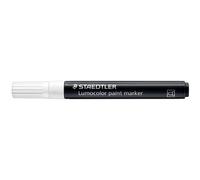 Marqueur acrylique paint marker Lumocolor, blanc