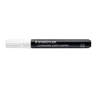 Marqueur acrylique paint marker - STAEDTLER - Lumocolor - Pointe ogive - Largeur de tracé 2 4 mm - Indélébile