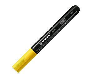 Marqueur acrylique - STABILO FREE T300 - 1 marqueur peinture - Pointe moyenne - jaune