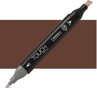 Marqueur alcool double face Fine & Chisel TOUCH, BR92 Chocolat