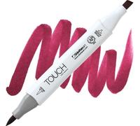 Marqueur alcool double face TOUCH Pinceau & Ciseau, R2 Vieux rouge