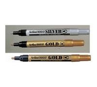 Marqueur Artline 900 argent pointe moyenne 2,3mm Argent