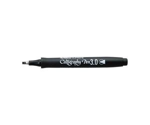 Marqueur artline calligraphie largeur trait 3mm pointe fibre encre base eau sans xylène prise ergonomique coloris noir