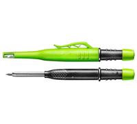 Marqueur automatique avec mine de graphite interchangeable, trait fluide et précision, idéal pour l'écriture et le dessin technique.