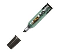 BIC 11403 Marqueur Onyx Marker 1481 Pointe Biseautée Tracé 4-7mm Indélébile Tous Supports Corps Métal Assorties