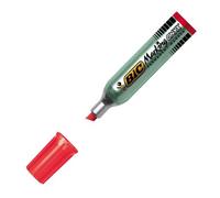 BIC Marqueur Onyx 1481 – Pointe biseautée 4-7 mm, indélébile, tous supports, corps métal, assortis