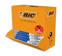 Marqueur bic velleda 1741 effaçable pointe ogive moyenne couleur bleu pack de 47 + 3 offerts