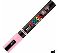 Marqueur BRUSH POSCA PC-5BR rose clair (6 pièces)