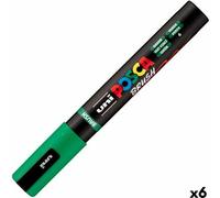 Marqueur BRUSH POSCA PC-5BR vert (6 pièces)
