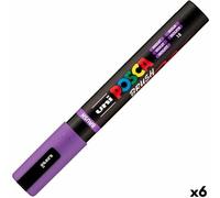 Marqueur BRUSH POSCA PC-5BR Violet (6 pièces)