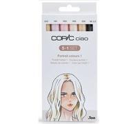 Marqueur ciao, kit de 5+1 'Portrait 1'