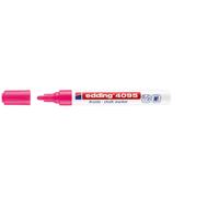 Marqueur craie 4095 rose fluo L. 2-3mm pointe ogive EDDING
