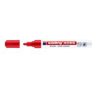 Marqueur craie liquide pointe ogive E 4095 - rouge EDDING
