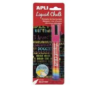 Marqueur Craie Liquide Pointe Ronde 5,5 Mm Rose