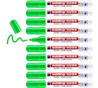 Marqueur craie liquide vert clair - 10 feutres craie effacables 2-3 mm pour écrire sur vitres et verre