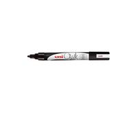 marqueur craie noir pointe 1.8/2.5mm - uni pwe5m n