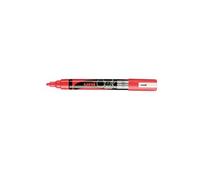marqueur craie rouge pointe 1.8/2.5mm - uni pwe5m r