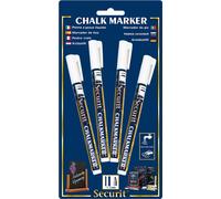 Marqueur craie Securit ORIGINAL SMALL 4er Set 4x blanc