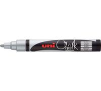 marqueur craie uni-ball Chalk PWE-5M argent pointe ogive