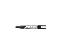 Marqueur craie Uni chalk marker Uni Ball pointe fine noir